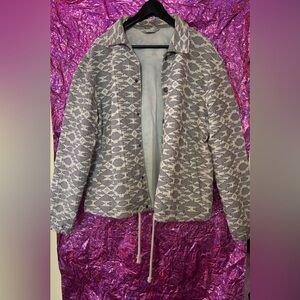 Zara Men’s geometric patterned Jacket